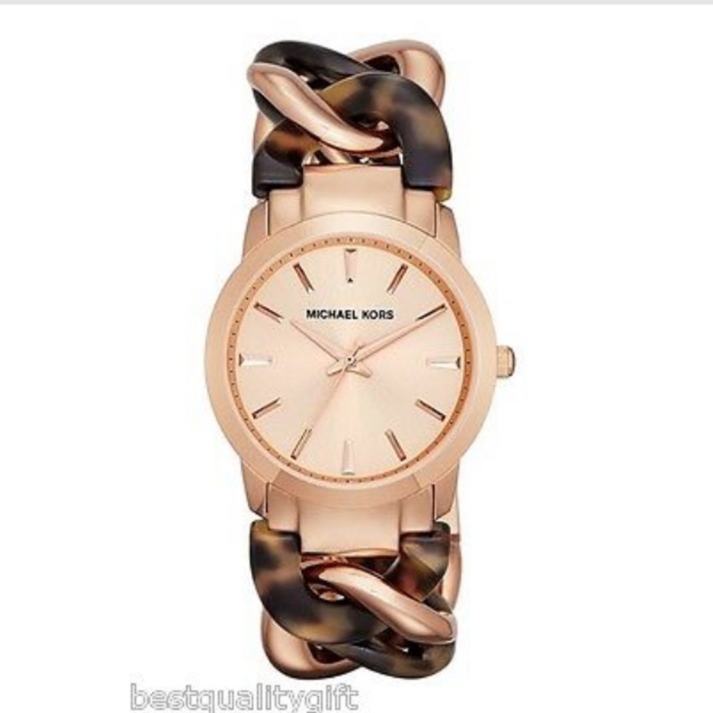 Michael Kors women’s MK4280 rose gold watch